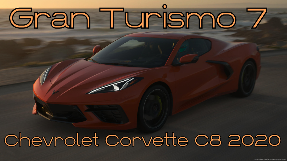 Chevrolet Corvette C8 2020 — революция американского автопрома в мире Gran Turismo 7 🌍⚡️