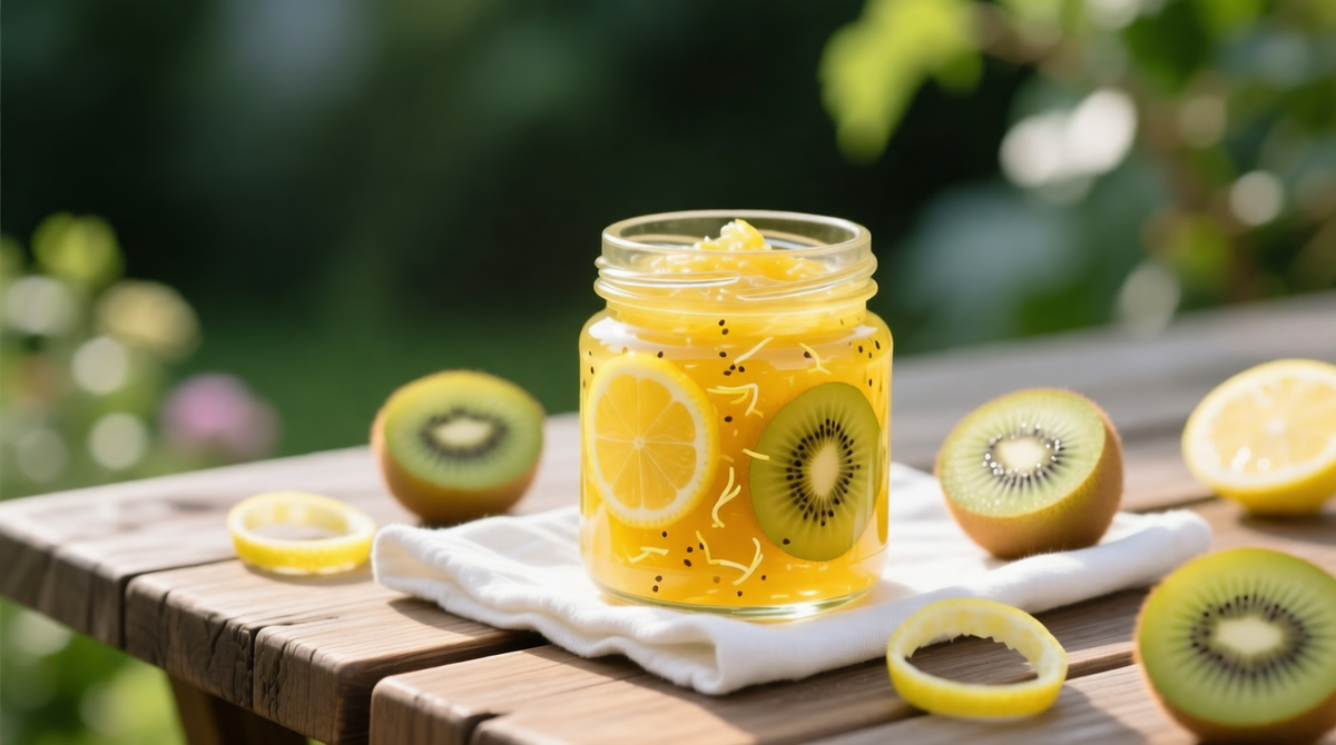 Варенье из киви с лимоном