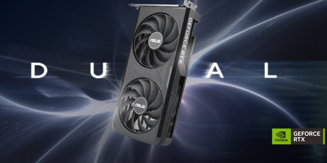 Asus  выпустила видеокарту Dual RTX 5060 Ti EVO 16G с разъёмом PCIe 5.0 x8 и смещённым влево разъёмом питания