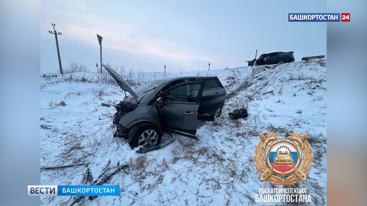    Женщина погибла в лобовом столкновении «ВАЗа» и иномарки в Гафурийском районе Башкирии