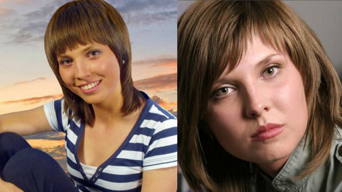 Ольга Скабеева в юности