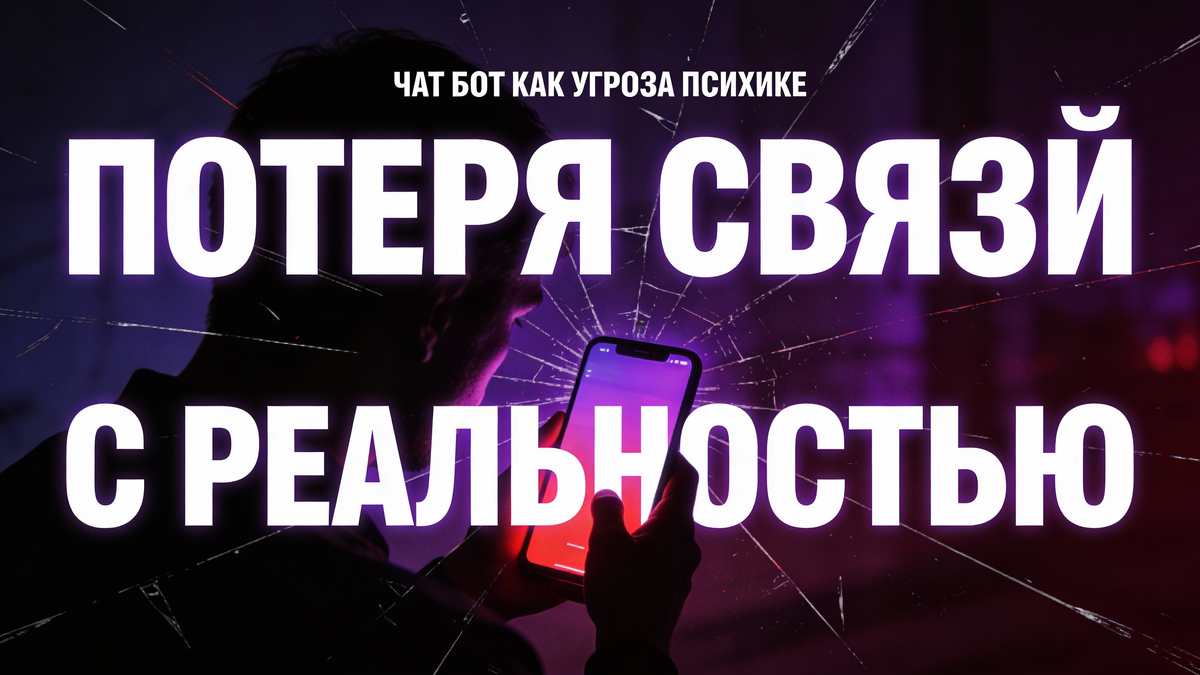 Опасность длительного общения с ChatGPT для психического здоровья