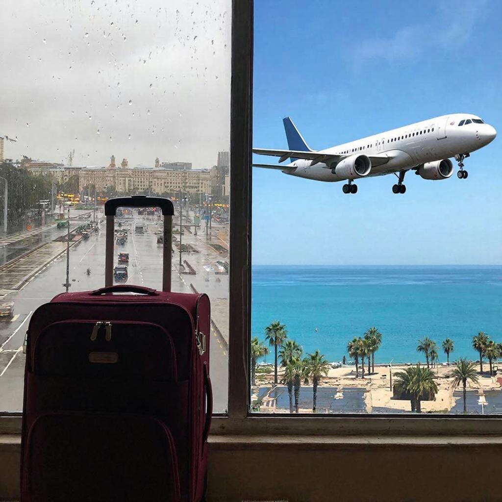 Моя жизнь умещается в один чемодан. И этого достаточно. Фото сгенерировано с помощью ИИ.