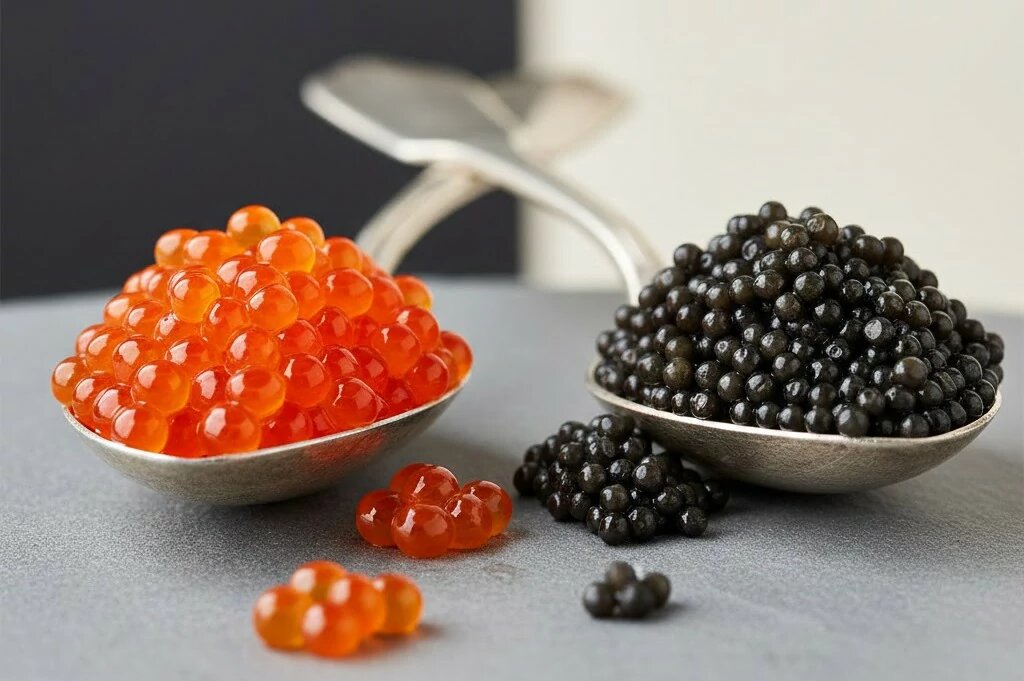 Икра: красная vs чёрная