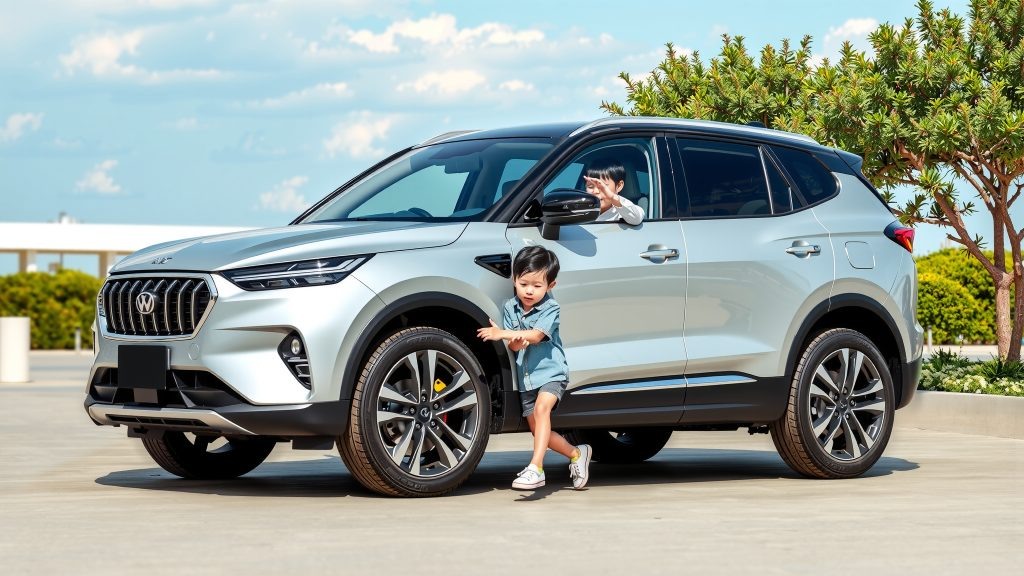    Какой корейский кроссовер до 160 сил идеально подходит для семьи с двумя детьми