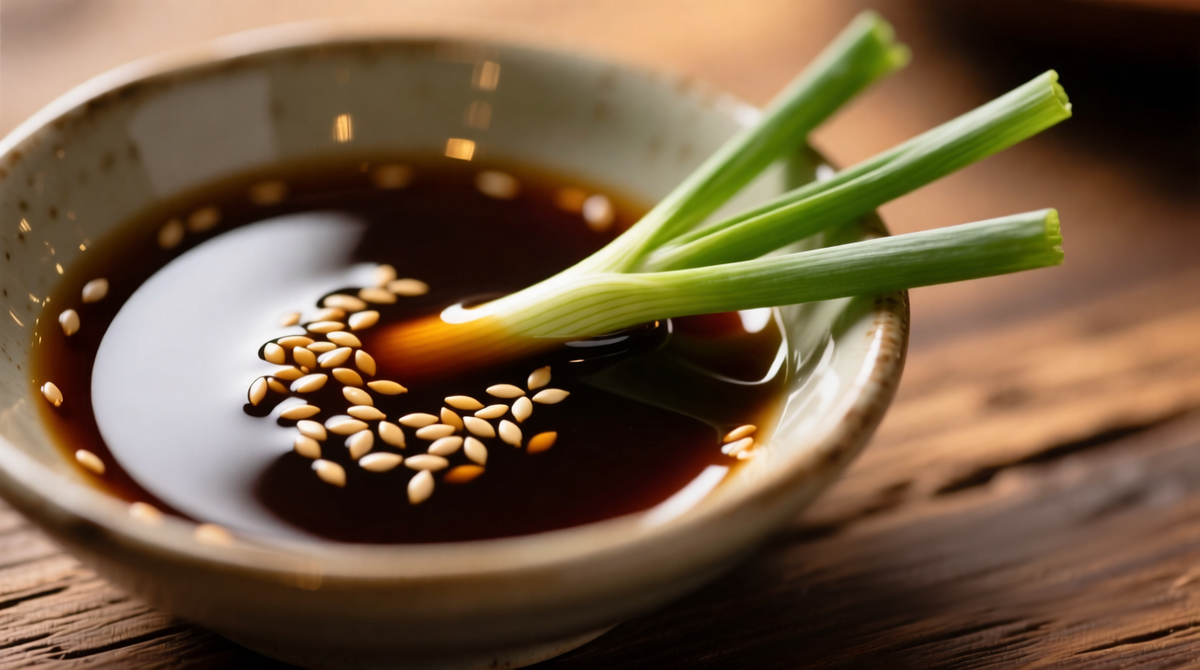 Маринад с соевым соусом и кунжутом