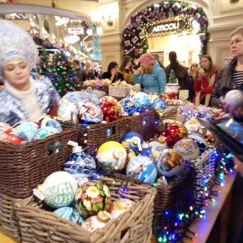 Новогодние игрушки. Фото Татьяны Федотовой.