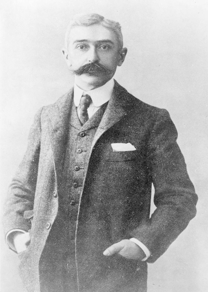 Пьер де Кубертен. 1912 год. 