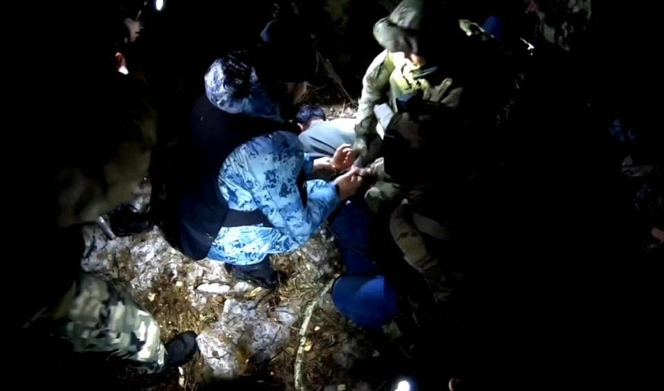    Mash: Террорист по делу «Крокуса» решил пожаловаться на грубое задержание Фото: кадр из видео задержания