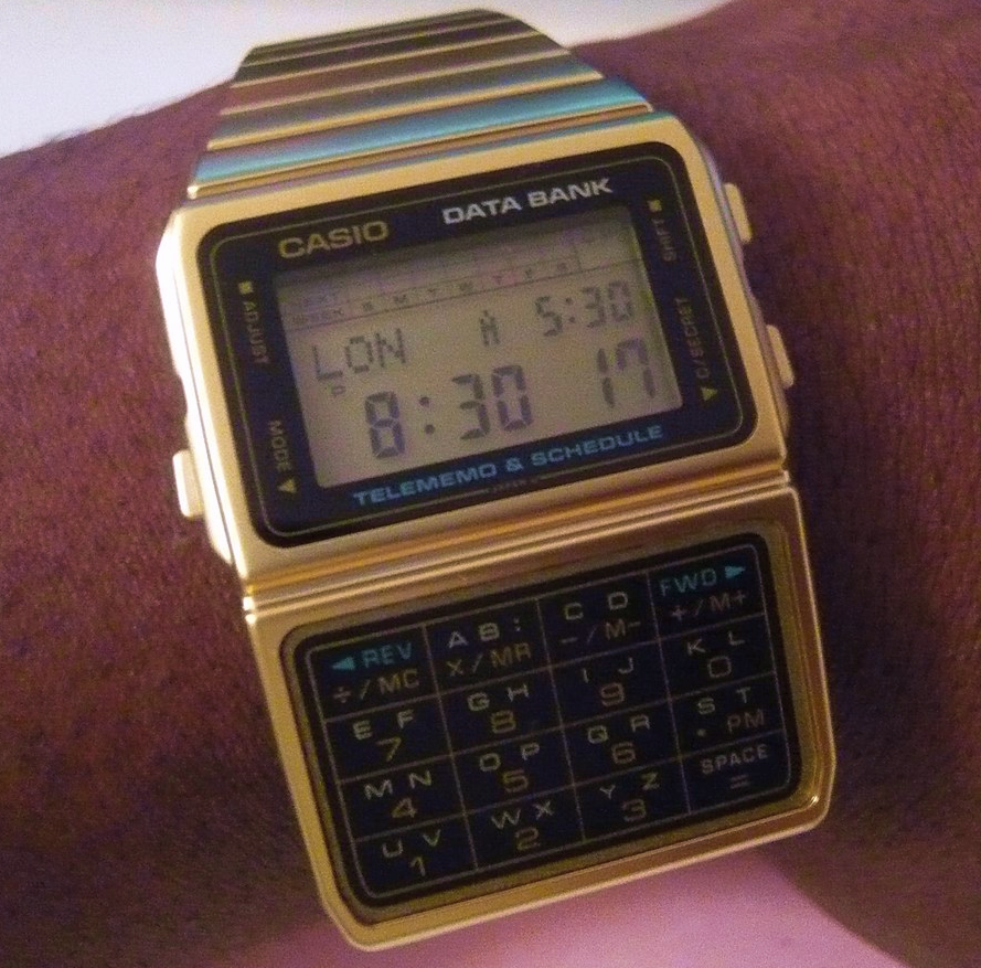 Часы «Casio Databank»