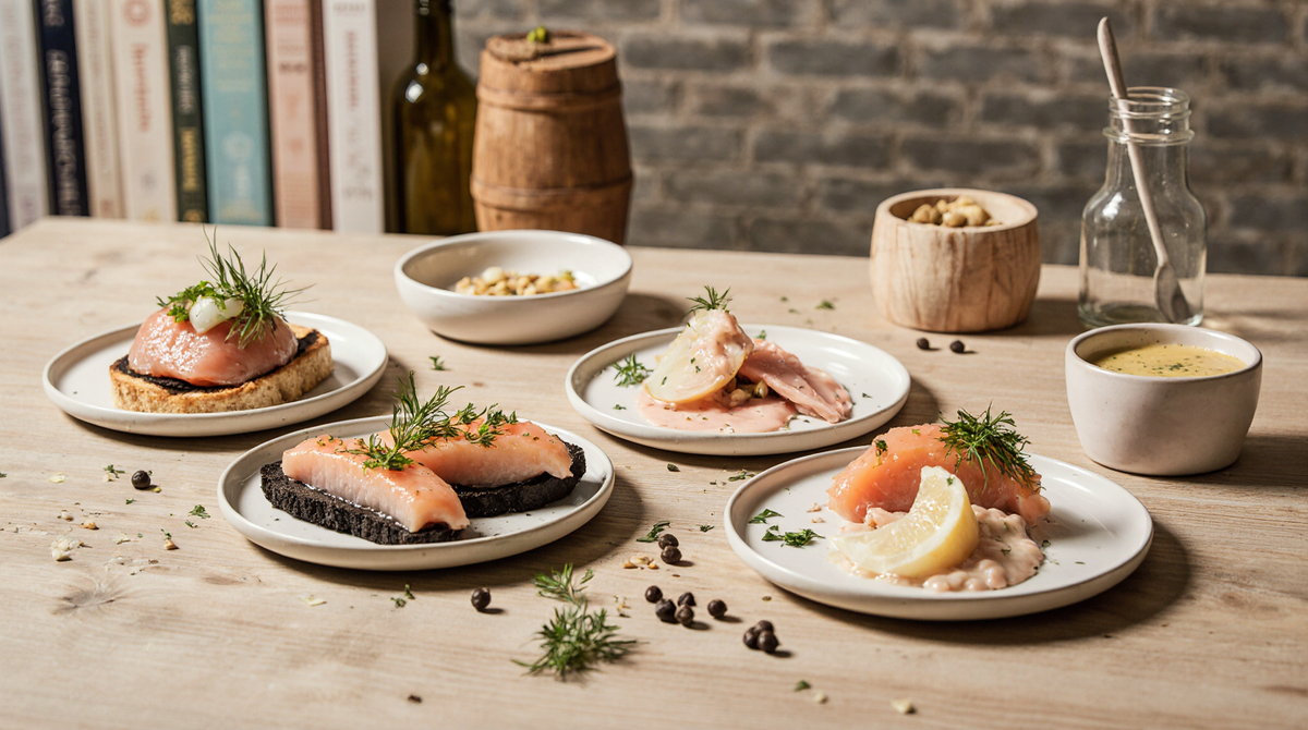 Сельдь солёная и маринованная...