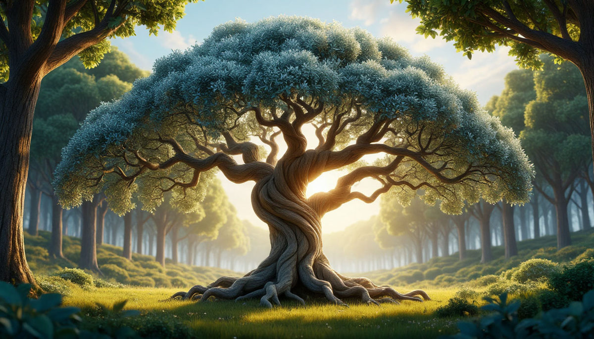 Вечер семьдесят пятый. Мир — это лес, полный чужих ожиданий. Быть собой — значит расти своим, уникальным деревом, не боясь, что твоя форма отличается от других. Моя сила — в моей неповторимости