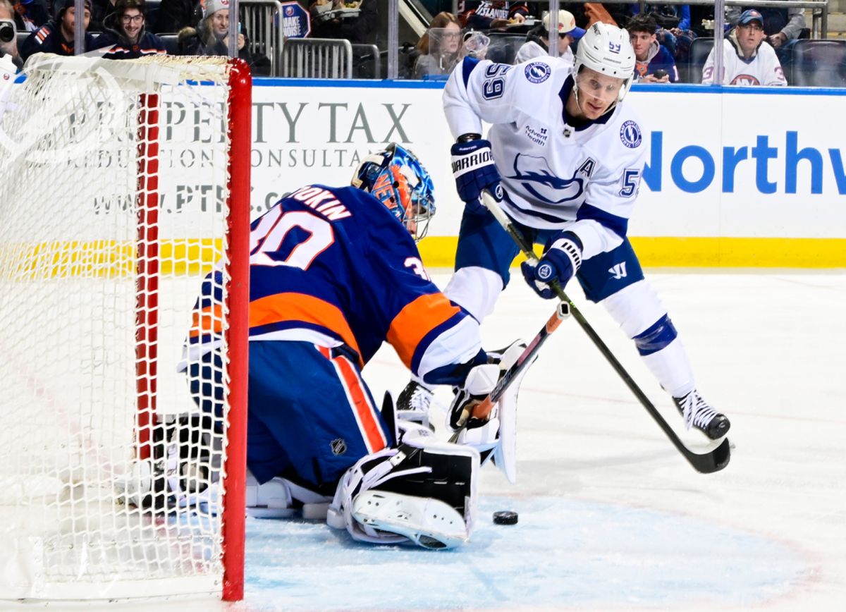     The Hockey News о превосходном Сорокине в играх с «Тампой»: он неизменно главный герой