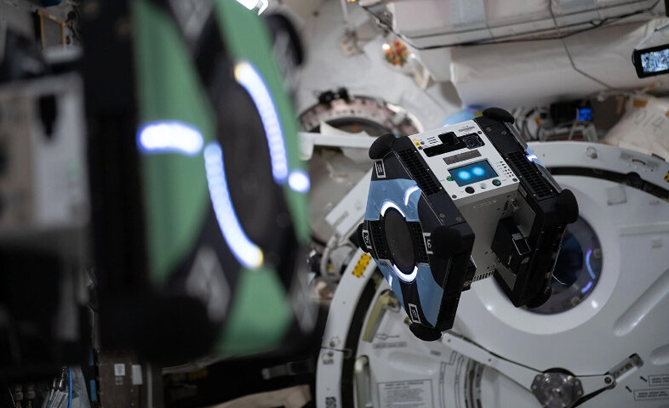 Свободно летающий робот Astrobee. Фото: NASA