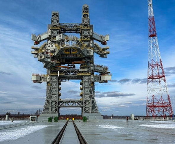 Стартовый комплекс РН "Ангара" на космодроме Восточный. Фото: Роскосмос