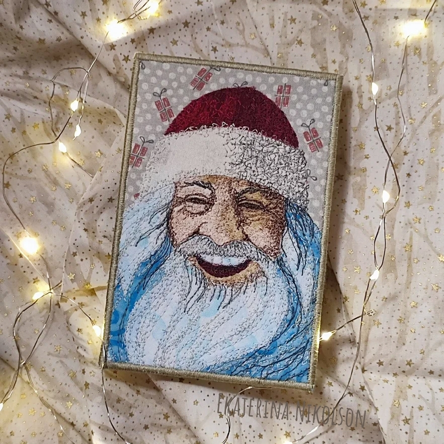 пиктуральная вышивка Екатерины Николсон