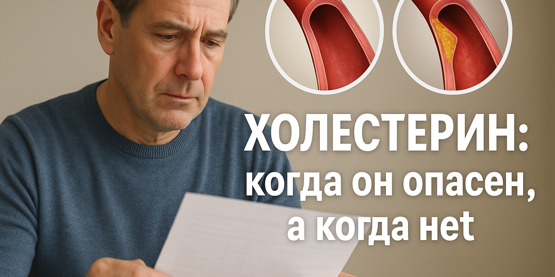 Холестерин: когда он опасен, а когда нет?
