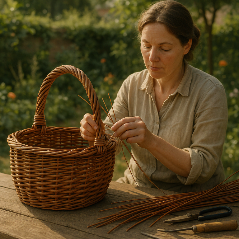    Как сделать идеальную ручку для корзинки: пошаговое руководство и секреты успешного плетения Loza