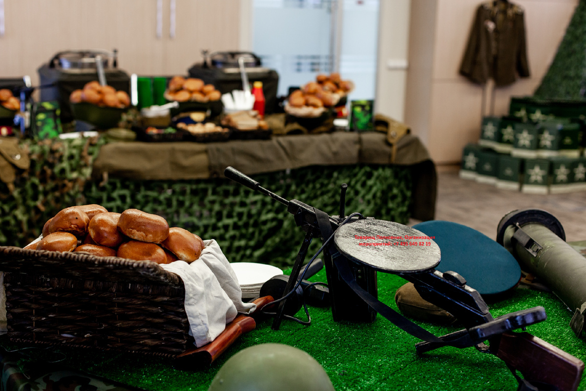 Полевая кухня на мероприятие в офис от Компании "Товарищ Полковник".