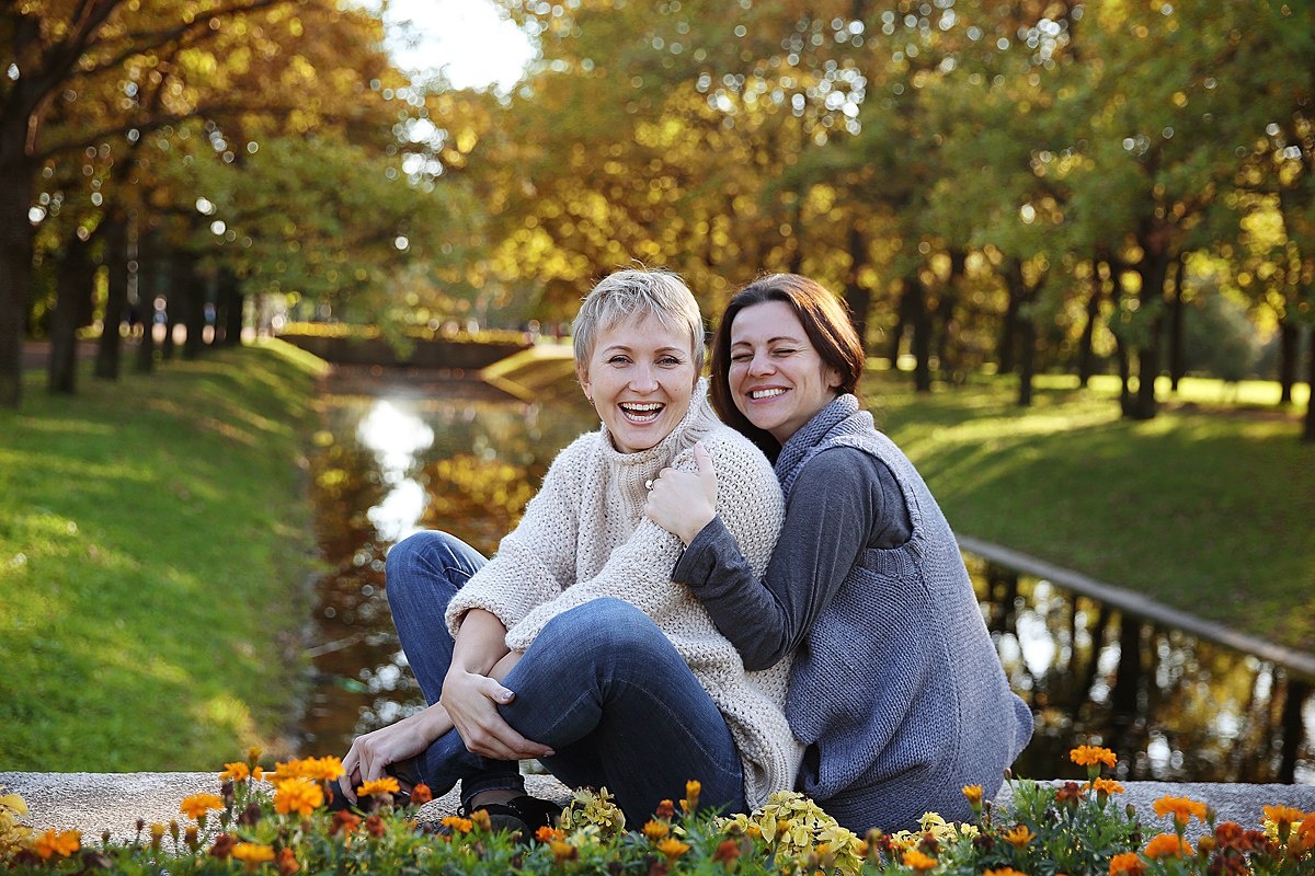 Я и лучший преподаватель, которого я когда-либо знала!
