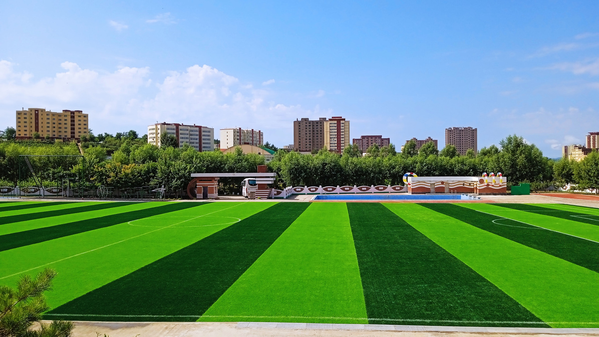 Раджин, стадион Дворца Школьников