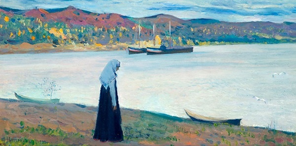 Нестеров. Раздумье. 1916.