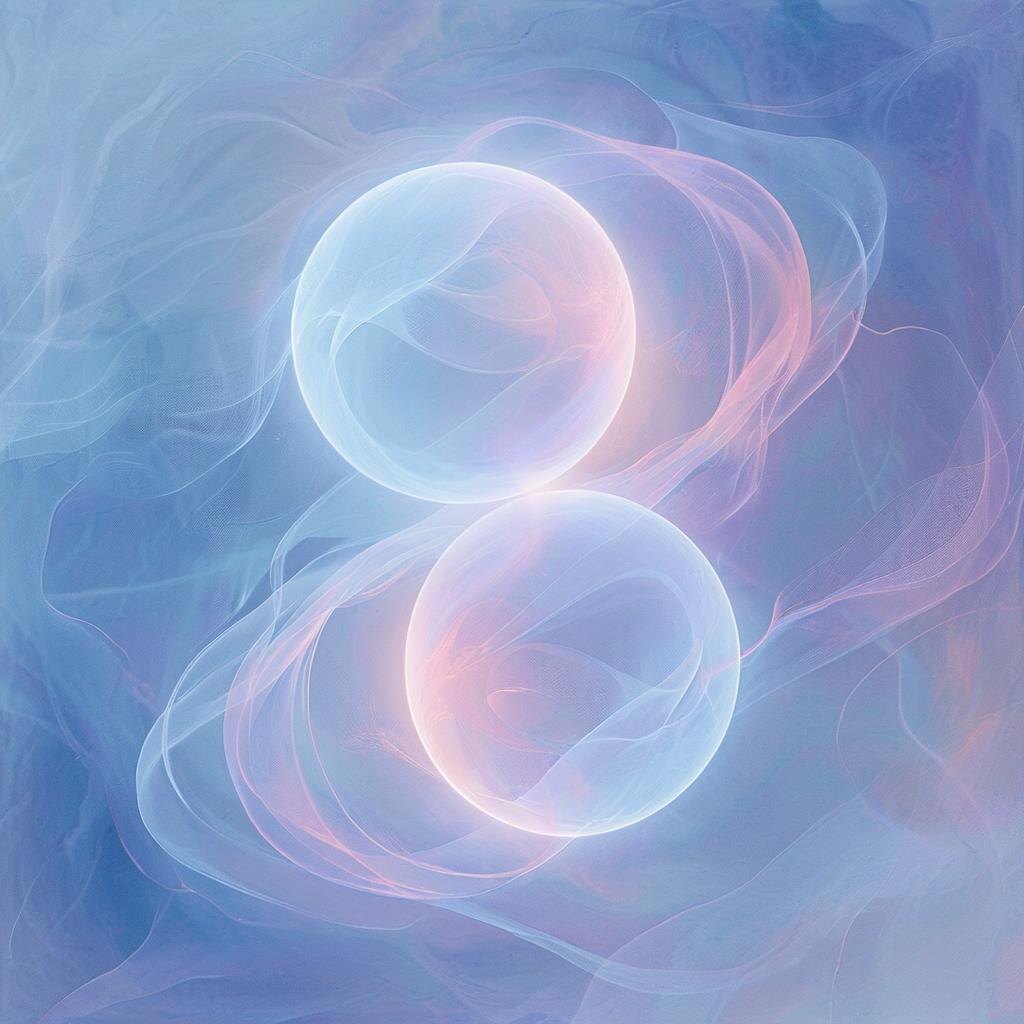 Изображение энергии цифры 2 по версии ИИ.