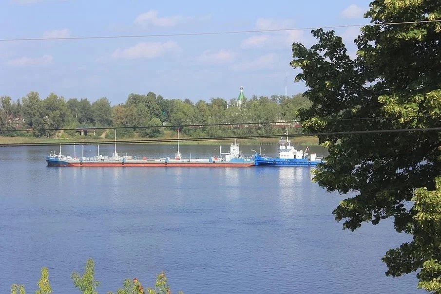 на Волге