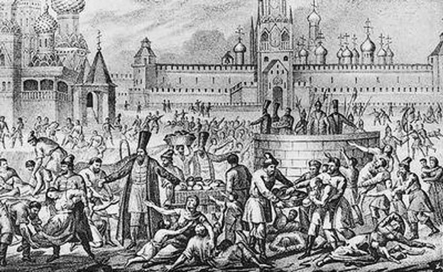 Гравюра «Великий голод» 1601-1603 годов. Фото из открытого доступа