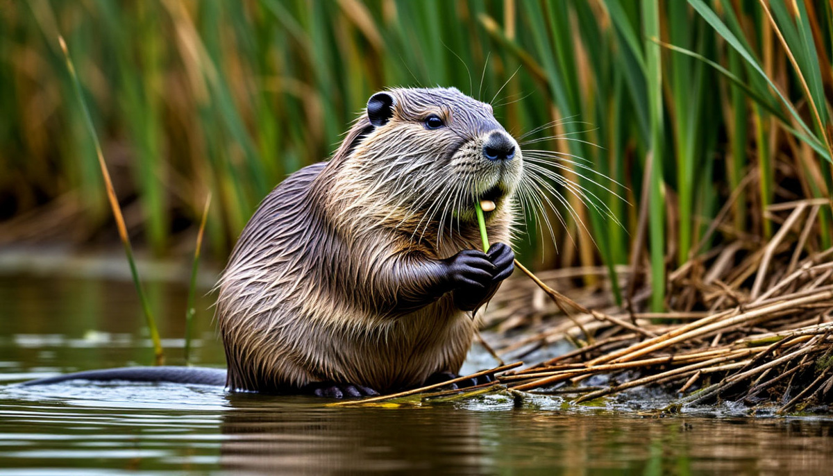 Самец нутрии