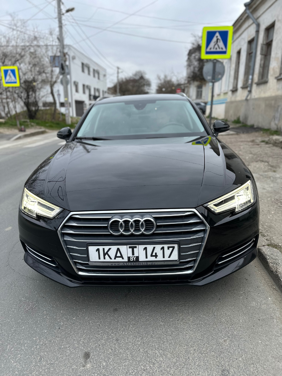 Моя Audi A4 B9 40TDI после пригона из Европы через Белоруссию
