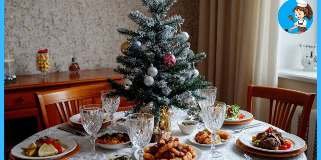 Бабуль, скажи:- А что ставили на новогодний стол в СССР