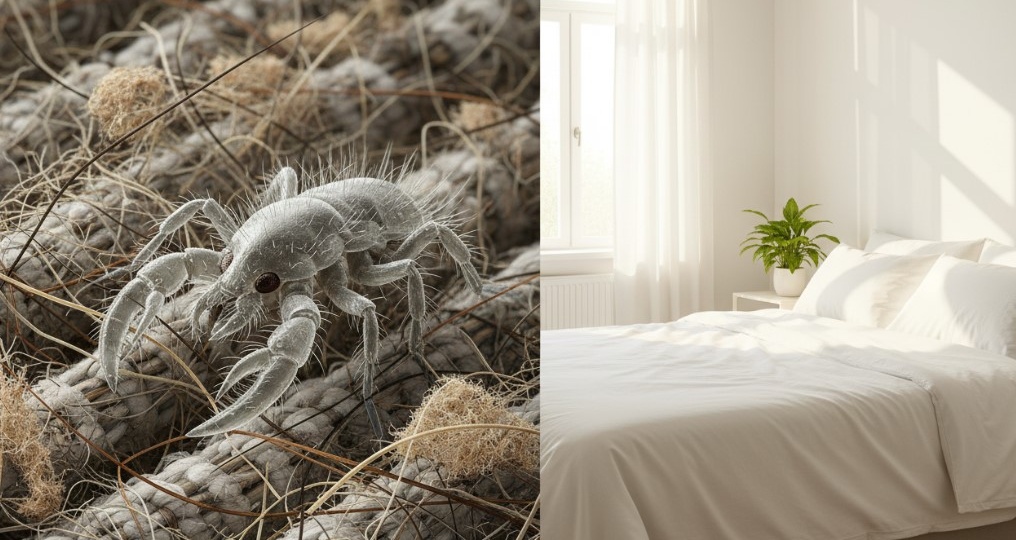 Как выгнать пылевых клещей из дома простыми способами (без химии)