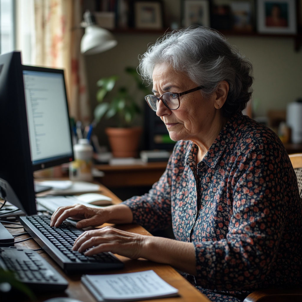 Бабушка Женя из 5-го подъезда разрабатывает форум для обсуждения подходов к вязанию свитера