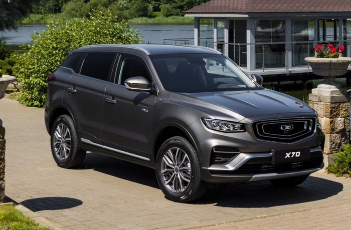 Belgee X70 разработан на основе улучшенной версии Geely Atlas-Pro