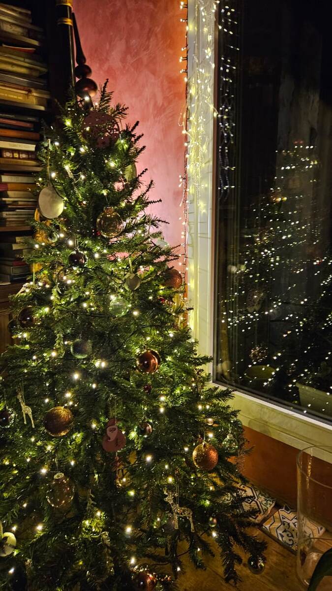 Елка дома у друзей.