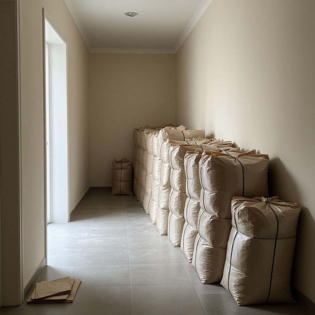 Мусор складывают системно 