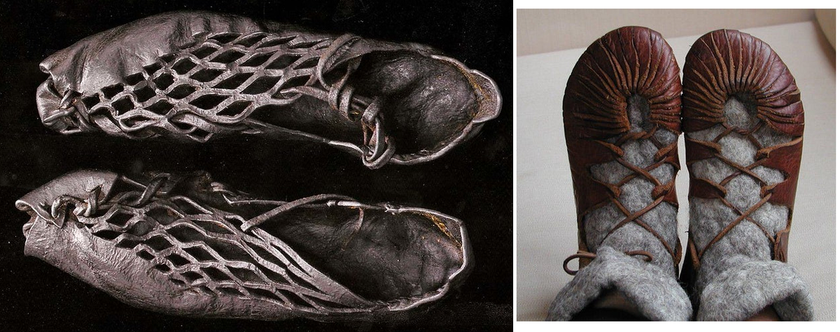 На фото слева самые древние найденные броги (куараны)