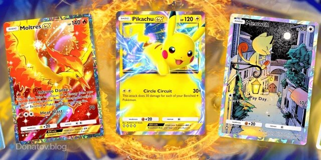    Карты покемонов в Pokemon TCG Pocket
