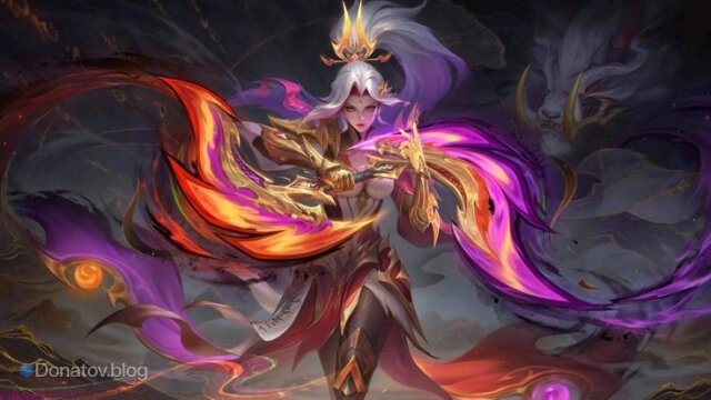    Облик Ханаби «Vessel of Rage» в Mobile Legends: Bang Bang