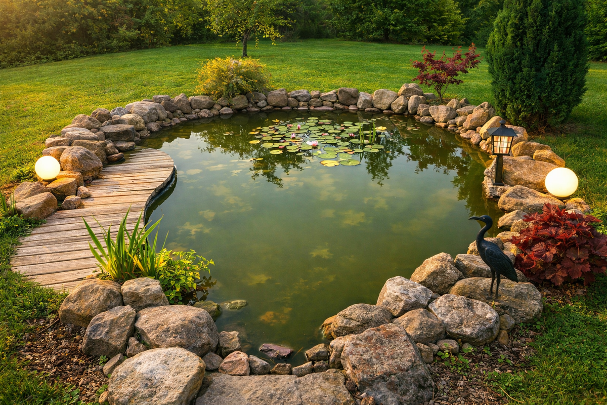 Как выбрать насос для пруда и фонтана