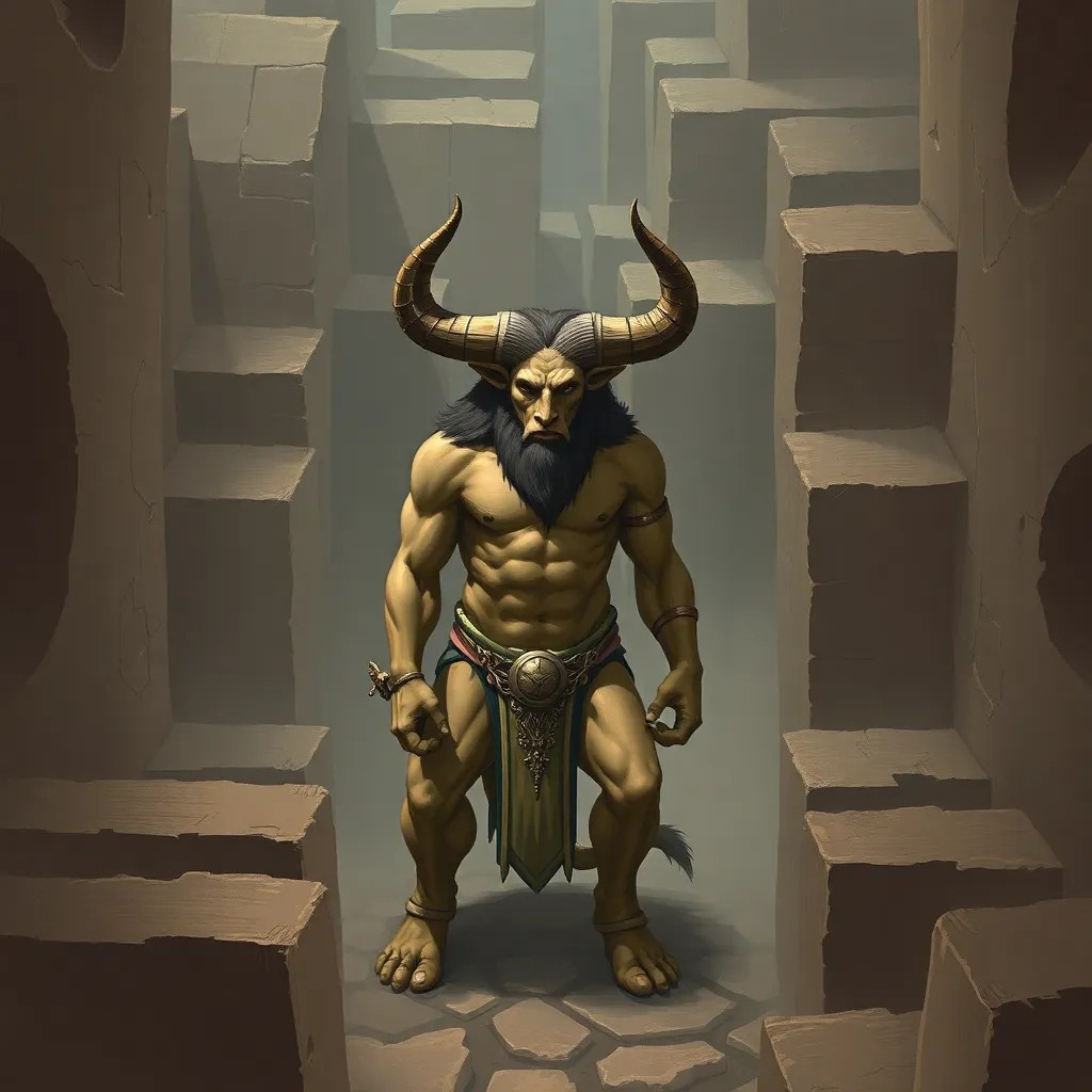 Иллюстрация "Минотавр".