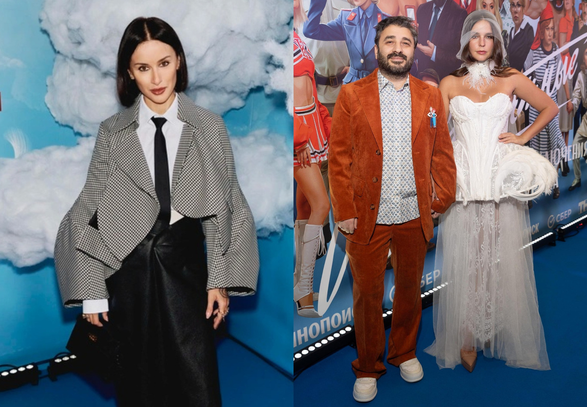 Тани Канделаки и Сарик Андреасян с Лизой Моряк