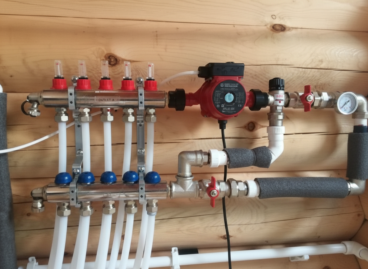 Выбираем насос для теплого пола