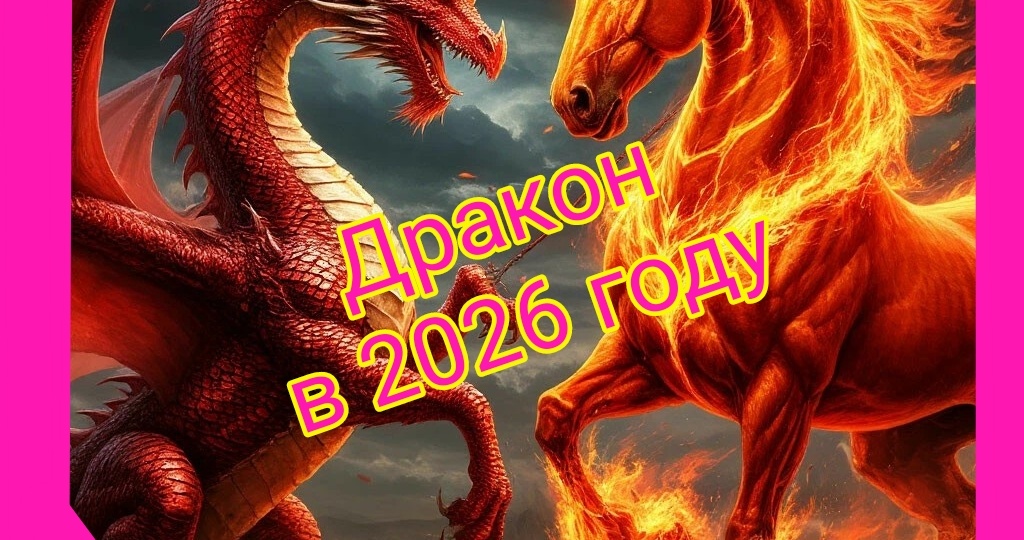 Дракон в год Огненной Лошади