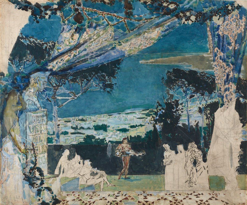 Михаил Врубель. "Италия. Неополитанская ночь"