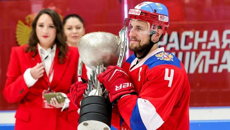    Сборная России выиграла Кубок Первого канала 2025. Фото: ФХР