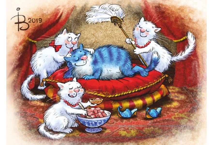 очаровательные коты Рины Зенюк