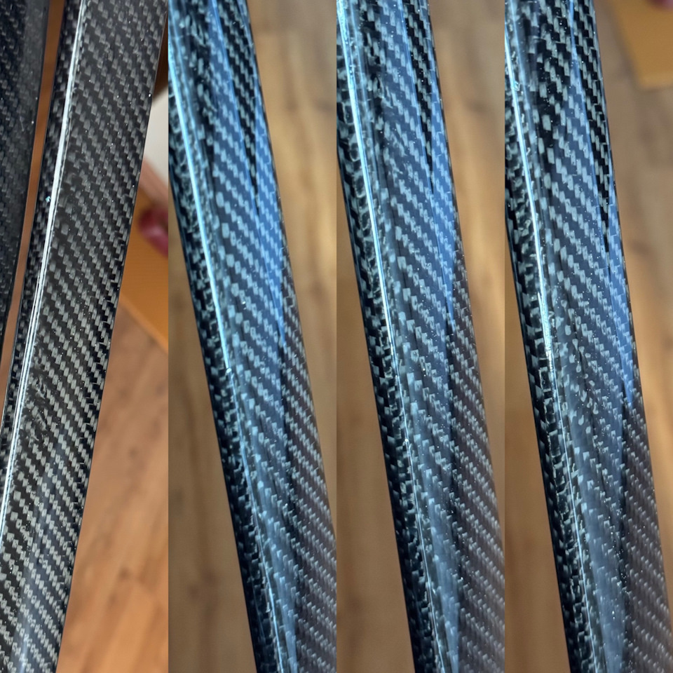 непонятные вкрапления белого цвета прям на самой верхней части