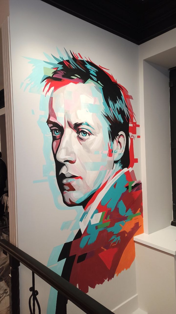    Режиссера Сергея Арцибашева увековечили фреской